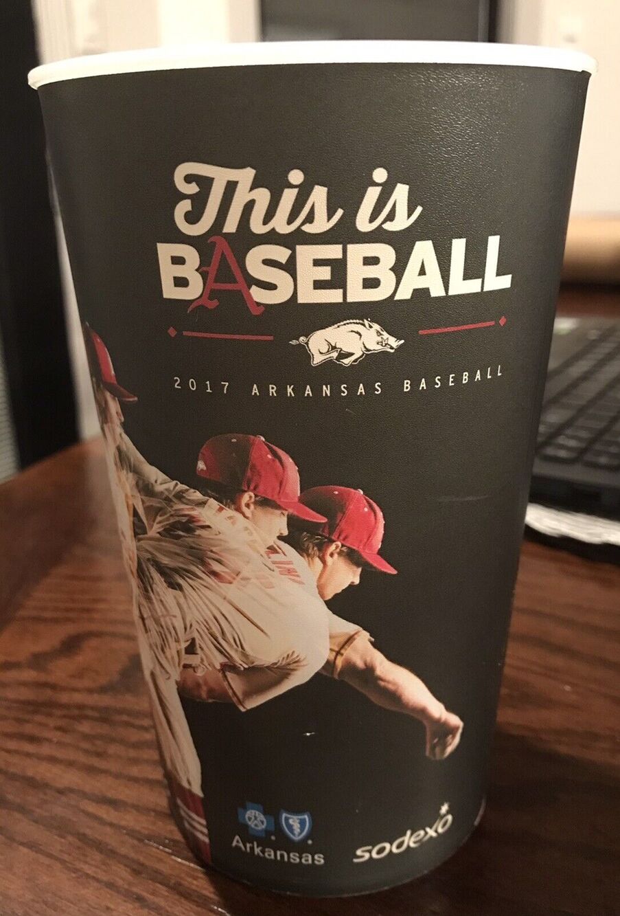 Arkansas Razorbacks Baseball 2017 Souvenir Cup Taco Bell